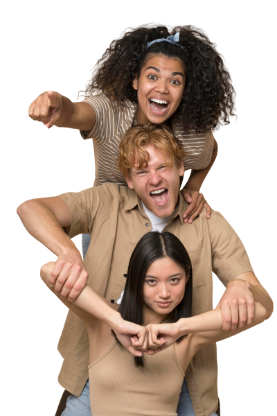 retratos-de-adolescentes-felizes-isolados